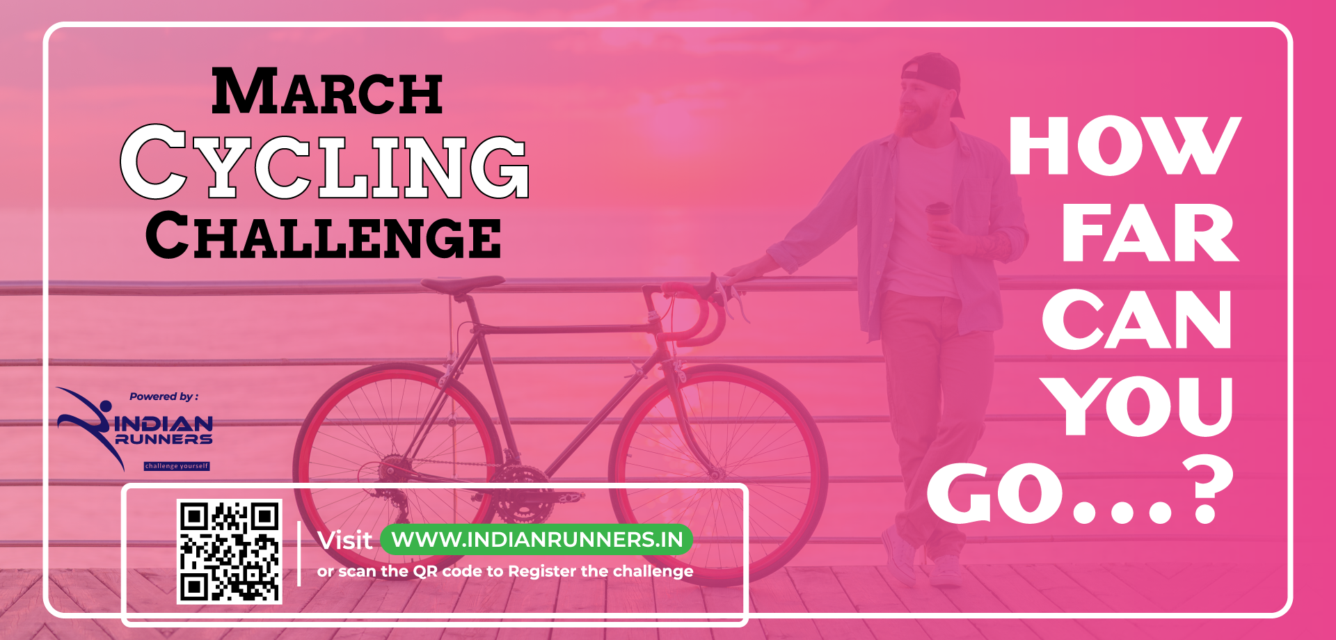 monthly cycling challenge